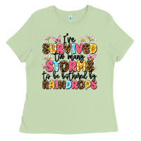 Matcha i've survived too many storms Ladies Tee - JahusDesignShop