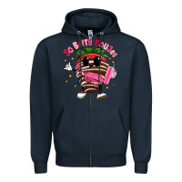 Navy so berry buojee Zipper Hoodie - MaliasSmallBusiness