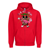 Red so berry buojee Zipper Hoodie - MaliasSmallBusiness