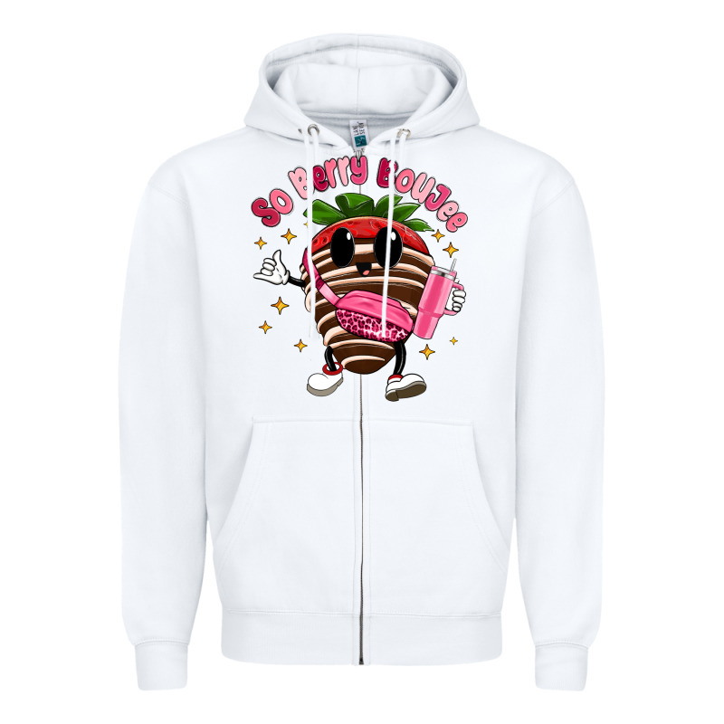 So Berry Buojee Zipper Hoodie by MaliasSmallBusiness | Teevron