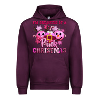 Mauve Wine iam dreaming of a christmas Urban Hoodie - CowGirlArtShop