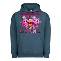 Pigment Midnight Navy iam dreaming of a christmas Urban Hoodie - CowGirlArtShop