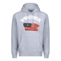 Heather Grey VIRGINIA Premium Hoodie - Bettercallsaul