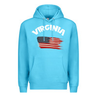 Ocean Blue VIRGINIA Premium Hoodie - Bettercallsaul