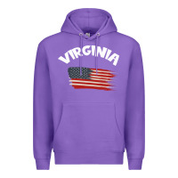 Purple VIRGINIA Premium Hoodie - Bettercallsaul