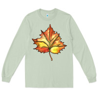 Matcha withered leaf Long Sleeve Tee - BarkalooDesign