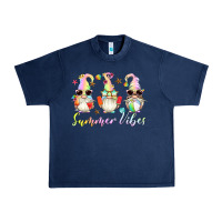 Navy summer vibes gnomes Urban Heavy Tee - Artiststas