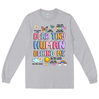 Moon Dust dear tiny human behind me Long Sleeve Tee - JahusDesignShop