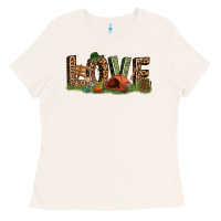 Bone love camping Ladies Tee - texasbilliewilder
