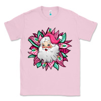 Bubblegum Pink pink Christmas Santa Claus sunflower Classic Tee - Jasminsmagicworld