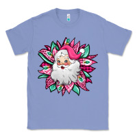 Colony Blue pink Christmas Santa Claus sunflower Classic Tee - Jasminsmagicworld