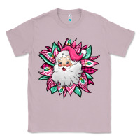 Lilac pink Christmas Santa Claus sunflower Classic Tee - Jasminsmagicworld
