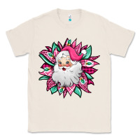 Natural pink Christmas Santa Claus sunflower Classic Tee - Jasminsmagicworld