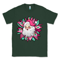 Sports Green pink Christmas Santa Claus sunflower Classic Tee - Jasminsmagicworld