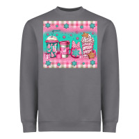 Storm pink christmas coffee Heavyweight Sweatshirt - Jasminsmagicworld