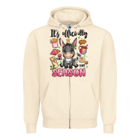 Its Officially Season Zipper Hoodie | Teevron