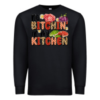 Black no bitchin'in my kitchen Premium Sweatshirt - Artiststas