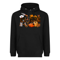 Black Fall Nurse Heavyweight Hoodie - LillyAllenDesigns