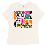 Bone mini gemstone sunflower Ladies Tee - texasbilliewilder