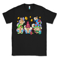Black easter gnome with eggs Classic Tee - AdoDesignShop