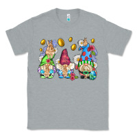 Heather Grey easter gnome with eggs Classic Tee - AdoDesignShop