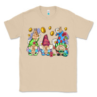 Mushroom easter gnome with eggs Classic Tee - AdoDesignShop