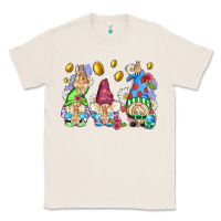 Natural easter gnome with eggs Classic Tee - AdoDesignShop