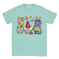Seafoam easter gnome with eggs Classic Tee - AdoDesignShop