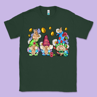 Easter Gnome With Eggs Classic Tee Designed By Adodesignshop