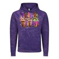 Cloud Purple Trick or treat Vintage Hoodie - RanaPortraitStore
