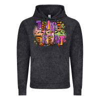 Vintage Black Trick or treat Vintage Hoodie - RanaPortraitStore