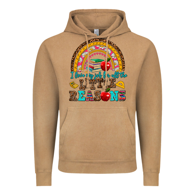 I Love My Job For All The Little Reasons Vintage Hoodie by AdoDesignShop | Teevron