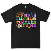 Black its me hi im the teacher its me Premium Tee - texasbilliewilder