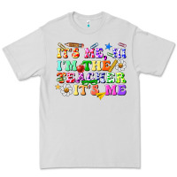 Dove Grey its me hi im the teacher its me Premium Tee - texasbilliewilder