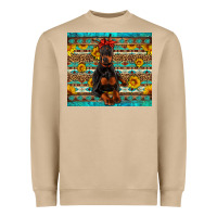 Doberman With Western Background Heavyweight Sweatshirt | Teevron