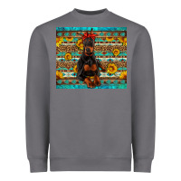 Storm doberman with western background Heavyweight Sweatshirt - Artiststas