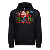 Santas Favorite Hockey Player Urban Hoodie | Teevron