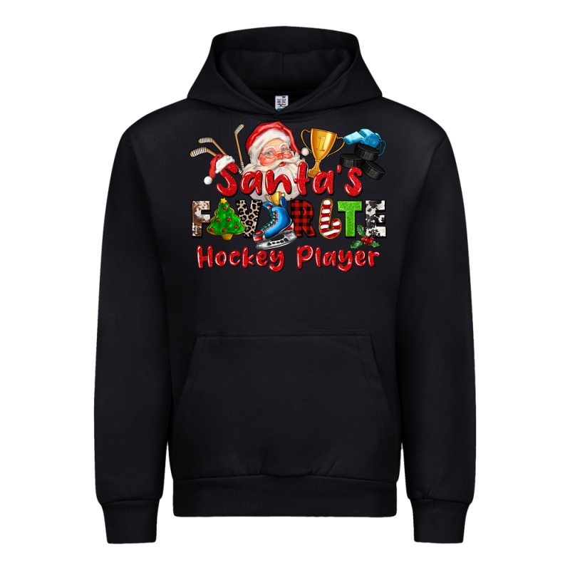 Santas Favorite Hockey Player Urban Hoodie by CowGirlArtShop | Teevron