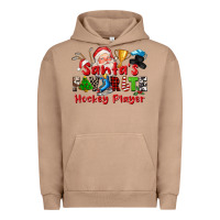 Pigment Burro santas favorite hockey player Urban Hoodie - CowGirlArtShop