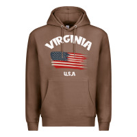 Chestnut VIRGINIA U.S.A Premium Hoodie - Bettercallsaul