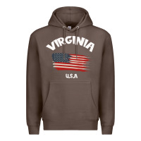 Coffee VIRGINIA U.S.A Premium Hoodie - Bettercallsaul