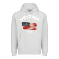 Dove Grey VIRGINIA U.S.A Premium Hoodie - Bettercallsaul