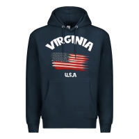 Navy VIRGINIA U.S.A Premium Hoodie - Bettercallsaul