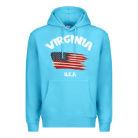 Ocean Blue VIRGINIA U.S.A Premium Hoodie - Bettercallsaul