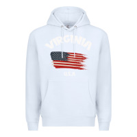White VIRGINIA U.S.A Premium Hoodie - Bettercallsaul
