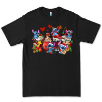 Black christmas stitch coffee cups Premium Tee - AdoDesignShop