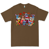 Cacao christmas stitch coffee cups Premium Tee - AdoDesignShop