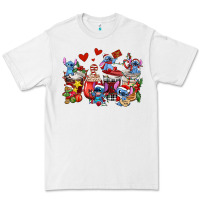 White christmas stitch coffee cups Premium Tee - AdoDesignShop