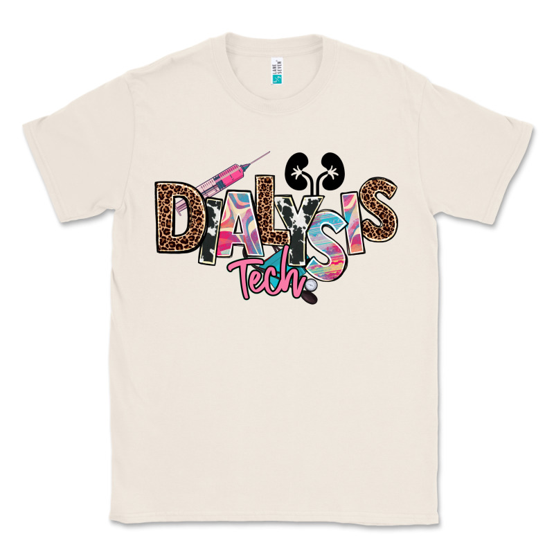 Dialysis Technician Kidney Tech Classic Tee by NancyCooperArtShop | Teevron
