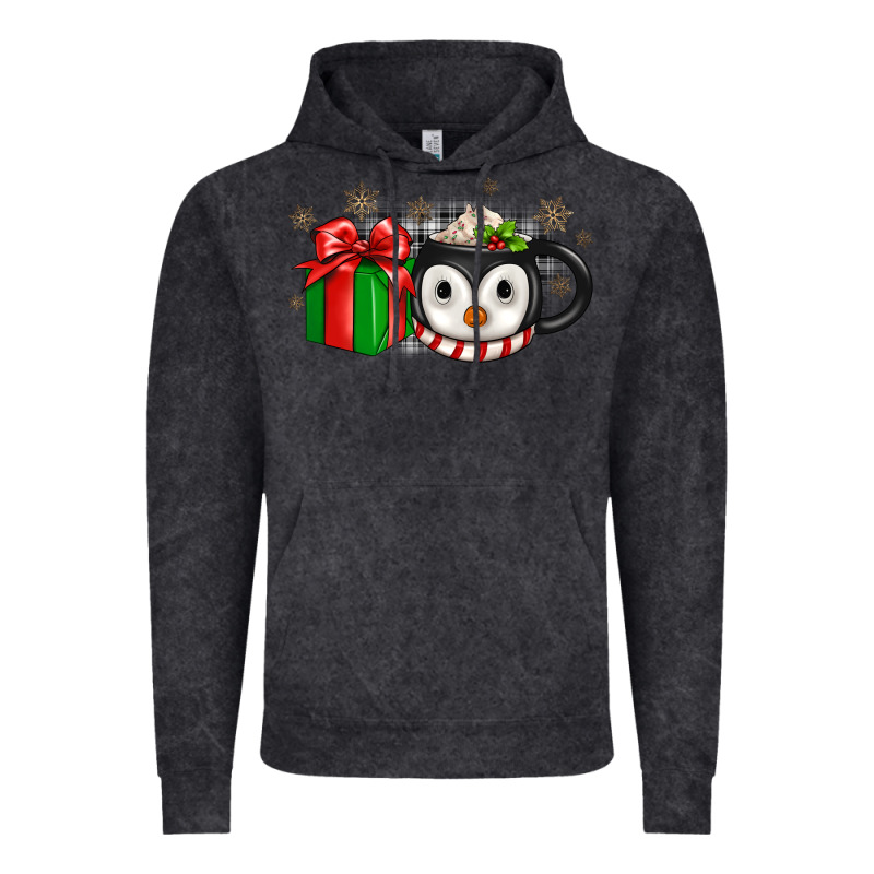 Christmas Penguin Coffee Vintage Hoodie by JahusDesignShop | Teevron
